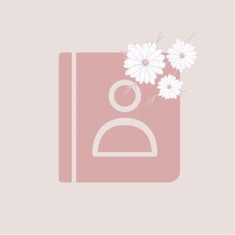 Aesthetic Roblox Logo Pink, Contact Logo Icon, Contacts App Icon Pink, Pink Contacts Icon, Contact Logo, Flower App Icon, Icon Changer, Pink Wallpaper Ipad, Whatsapp Logo