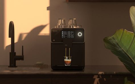 Terra Kaffe’s Design-Forward, Super-Automatic Espresso Machine, the TK-01 – COOL HUNTING® Terra Kaffe, Automatic Espresso Machine, Minimalist Apartment, Espresso Machines, Home Brewing, Coffee Brewing, Coffee Machine, Minimalist Home, 인테리어 디자인