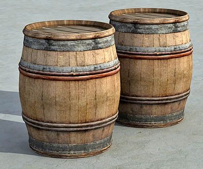 Barrel Texture, Wooden Barrels, Cube World, Butter Churns, Display Tables, Old Bucket, Retro Mountain, Wooden Ideas, Military Accessories