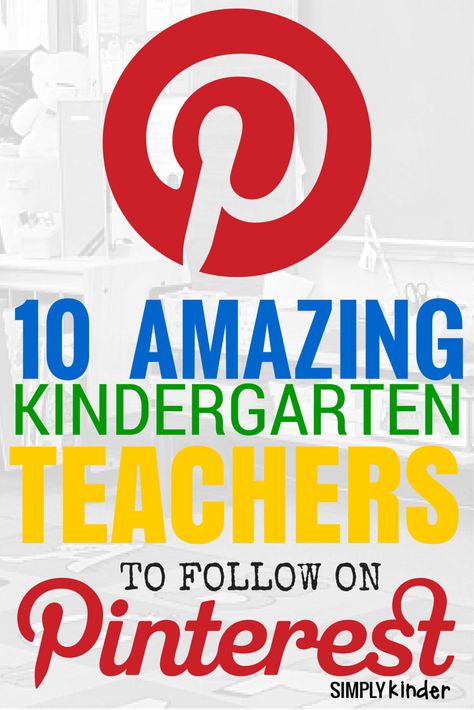 10 Fabulous Kindergarten Teachers to Follow on Pinterest! Kindergarten Blogs, Beginning Of Kindergarten, Teacher Websites, Kindergarten Lesson Plans, Kindergarten Fun, Kindergarten Lessons, Kindergarten Class, Education Quotes For Teachers, First Grade Teachers