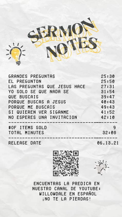 Sermon Notes Graphic Design, Journal Outline, Church Social Media Posts Ideas, Notes Instagram, Social Media Coordinator, Church Branding, Social Media Church, Lookbook Layout, Student Ministry