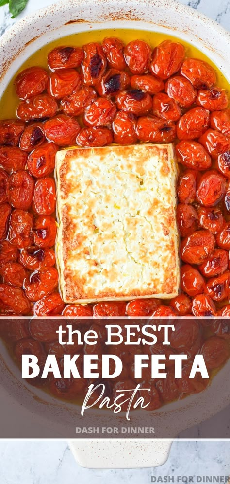 Cheese And Tomato Bake, Tik Tok Cherry Tomato Feta Pasta, Easy Feta Tomato Pasta, Cherry Tomatoes And Feta Cheese Recipe, Fera Tomato Pasta, Tiktok Cherry Tomato Feta Pasta, Cherry Tomato Feta Bake, Feta Grape Tomato Pasta, Feta And Cherry Tomatoes