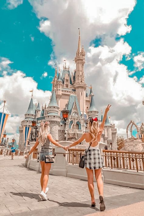 Disney Girls Trip, Disney Poses, Disney Picture Ideas, Bff Pics, Disney Parque, Photos Bff, Disneyland Photos, Disney Photo Ideas, Disney World Pictures