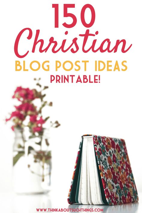 Get your creative juices flowing with this huge list of Christian blog post ideas and topics. You can download the printable free! ﻿#blogpostideas #christianblogger #blogtopics Christian Lifestyle Blog, Blog Post Topics, Blog Post Ideas, Faith Blogs, Operational Excellence, Blogging Business, Blogging Ideas, John Wesley, Christian Business