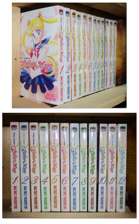 Complete set of Pretty Guardian Sailor Moon English manga, volumes 1 - 12 #KodanshaComics - From my personal collection - Please see the rest here: http://marieprairie.livejournal.com/ Sailor Moon Manga Collection, Manga Series Book, Manga Book Aesthetic, Sailor Moon Room, Sailor Manga, Sailor Moon Collection, Manga Volumes, Anime Bedroom Ideas, Manga Box Sets