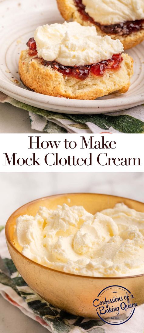 Clotted Cream Recipes, Diy Easy Recipes, Afternoon Tea Recipes, Tea Time Food, Tea Party Food, Cream Tea, Clotted Cream, Tea Sandwiches, English Food