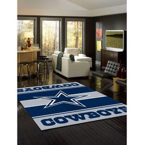 Imperial International Victory Area Rug | Wayfair Dallas Cowboys Man Cave, Camo Area Rug, Cowboys Man Cave, Dallas Cowboys Room, Cowboy Rugs, Cowboy Room, Dallas Cowboys Decor, Dallas Cowboys Images, Dallas Cowboys Pictures