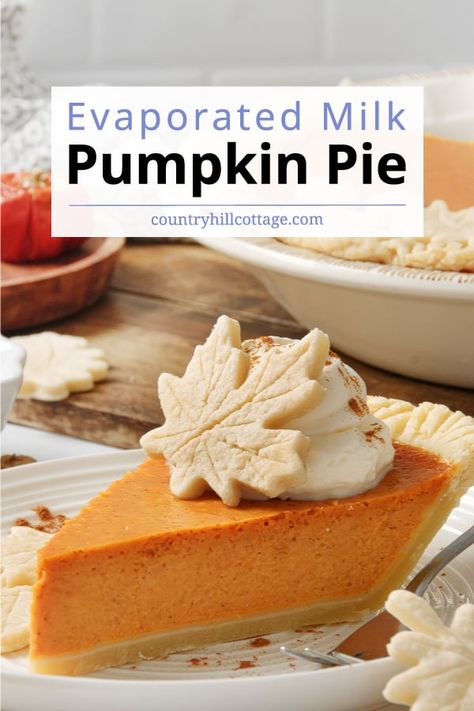 Pumpkin Pie Recipe No Evaporated Milk, Pumpkin Pie Evaporated Milk, Crustless Quiches, Libbys Pumpkin Pie, Frozen Pumpkin Pie, Evaporated Milk Recipes, Classic Pumpkin Pie Recipe, Pumpkin Pie Recipe Easy, Perfect Pumpkin Pie