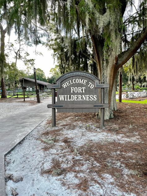 Fort Wilderness Resort & Campground - Imagine Camper Disney Fort Wilderness Campground, Disney Fort Wilderness, Wilderness Aesthetic, Fort Wilderness Campground, Lake Buena Vista Florida, Fort Wilderness Disney, Disney Camping, Wilderness Resort, Fort Wilderness