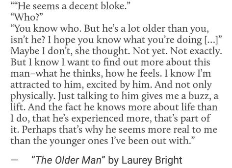 In Love With An Older Man Aesthetic, Love Age Difference Quotes, Loving An Older Man Quotes, Age Gap Relationship Quotes Older Man, Age Difference Relationship Quotes, Age Gap Relationship Quotes, Age Gap Quotes, Age Difference Quotes, Age Difference Relationship