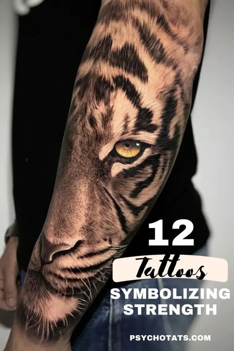 Tattoos As Symbols Of Strength Courage Tattoos, 12 Tattoos, Tattoo Symbols, Strength Tattoo, Symbols Of Strength, Symbolic Tattoos, Life Challenges, Inner Strength, Drawing Inspiration