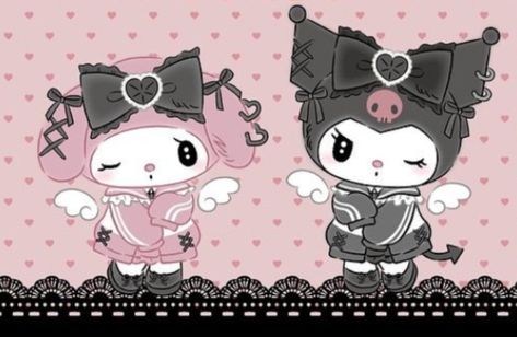 Mymelody And Kuromi Wallpapers, My Melody Jirai Kei Wallpaper, Loly Gothic Rabbit Sanrio, Gothic My Melody, Jirai Kei My Melody, Jirai Kei Wallpaper Desktop, Goth My Melody, Jirai Kei Wallpaper, Sanrio Background