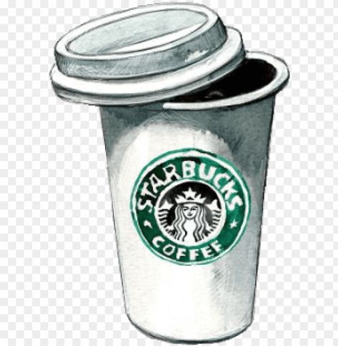 Starbucks Coffee Cup Drawing, Starbucks Art Drawing, Starbucks Coffee Drawing, Starbucks Cup Drawing, Starbucks Drawing, Draw Your Day, Print Making Ideas, Painting Rocks Ideas, Cool Painting Ideas