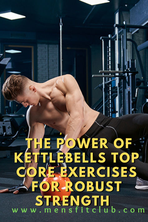 A collection of the best kettlebell core exercises designed to strengthen and tone your midsection. These movements, including kettlebell swings, Russian twists, and windmills, target your abs, obliques, and lower back, promoting core stability and functional strength for improved balance and posture. Core Exercises Kettlebell, Kettlebell Ab Workout Core Exercises, Women Ab Workout, Abs Kettlebell, Kettlebell Core Workout, Kettlebell Ab Workout, Kettlebell Core, Workout Kettlebell, Core Exercises For Women