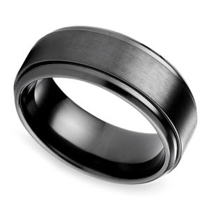 Strong but lightweight, titanium wedding bands are a great choice for grooms. Shop classic, contemporary, and unconventional wedding rings. Male Wedding Bands, Unconventional Wedding Rings, Male Wedding, Black Diamond Wedding Bands, Wedding Bands For Him, Black Wedding Rings, Titanium Wedding Rings, Titanium Wedding Band, Custom Wedding Rings