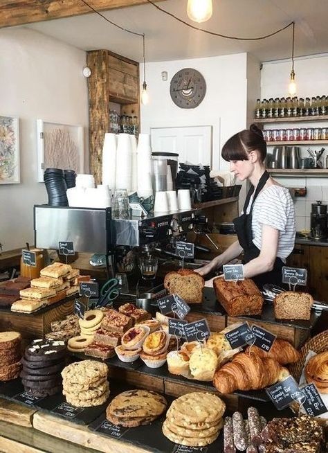 Bakery Shop Interior, Bakery Shop Design, Bakery Store, Bakery Interior, Bakery Design Interior, Bread Shop, Bakery Decor, Bakery Display, Coffee Shop Aesthetic