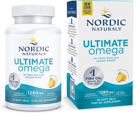 Tested and True Best Omega 3 Supplement with high EPA & DHA. Omega 3 Supplements, Healthy Mood, Nordic Naturals, Omega 3 Fish Oil, Lemon Flavor, Best Supplements, Vitamin D3, Diet Supplements, Immune Health