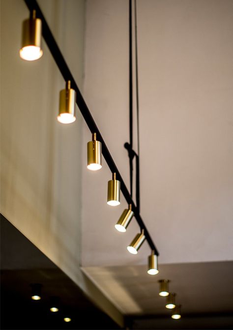 Long John | Rubn Lighting Units, Blitz Design, Retail Lighting, Deco Luminaire, Ceiling Light Design, Long John, Luminaire Design, Lighting Inspiration, Light Fittings