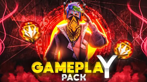 FREE FIRE GAMEPLAY PACK 🔥 Free To Use Free Fire Thumbnail, Free Fire Gameplay, Banner Template Photoshop, Gaming Thumbnail, Funny Vines Youtube, Thumbnails Youtube Background, Profile Picture Images, Animation Wallpaper, Fire Drawing