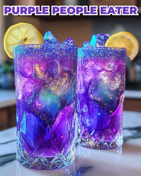 Purple People Eater, Infused Gin, Purple People, People Eater, Butterfly Pea Flower, Butterfly Pea, Pea Flower, Blue Curacao, Colour Changing