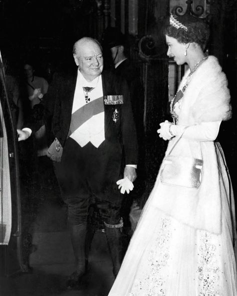 Her Majesty The Queen on Instagram: “Queen Elizabeth II & Sir Winston Churchill. . . ▪️ Winston Churchill described Elizabeth when she was two as "a character." She has an air…” Winston Churchill Quotes Funny, Winston Churchill Photos, Queen Elizabeth 2, Winston Churchill Quotes, Order Of The Garter, Downing Street, Reine Elizabeth, Elisabeth Ii, Isabel Ii