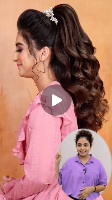 Cocktail Hairstyles, Sangeet Hairstyles, Roll Hairstyle, 5th September, Hair Art, Hair Dos, Messy Hairstyles, Hair Comb, Master Class