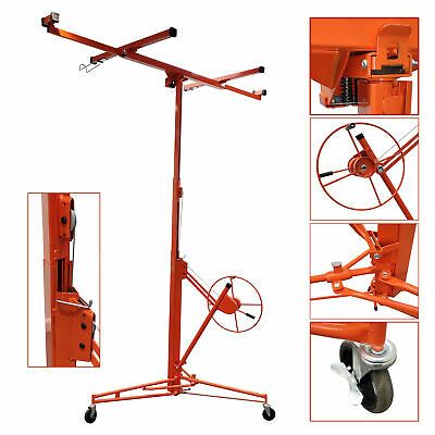 (eBay) M2S 11 Ft Drywall Hoist Plaster Board Panel Sheet Lifter panels up to 4ft x 12ft Plaster Board, Drywall Lift, Drywall Tools, Drywall Installation, Caster Wheels, 150 Lbs, Construction Tools, Casters Wheels, Drywall