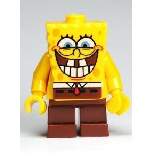 Spongebob Squarepants Spongebob Squarepants Toys, Lego Spongebob, Bottom Teeth, Lego Minifigs, Lego Figures, Cartoon Tv Shows, Lego Toys, Lego Minifigure, Cool Lego Creations