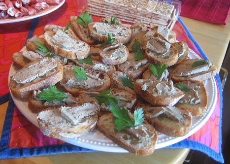 Liverwurst Pate Spread, Whats Cooking America Liverwurst Recipe, Liver Sausage, Liverwurst, Pate Recipes, Hard Cooked Eggs, Xmas 2024, Spread Recipes, James Beard, On Toast