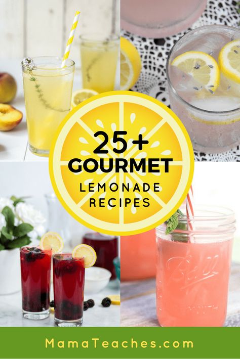 Gourmet Lemonade Recipes, Food Truck Lemonade, Different Lemonade Flavors, Lemonade Food Truck Ideas, Lemonade Truck Ideas, Lemonade Business Ideas, Lemonade Food Truck, Lemonade Stand Aesthetic, Gourmet Lemonade