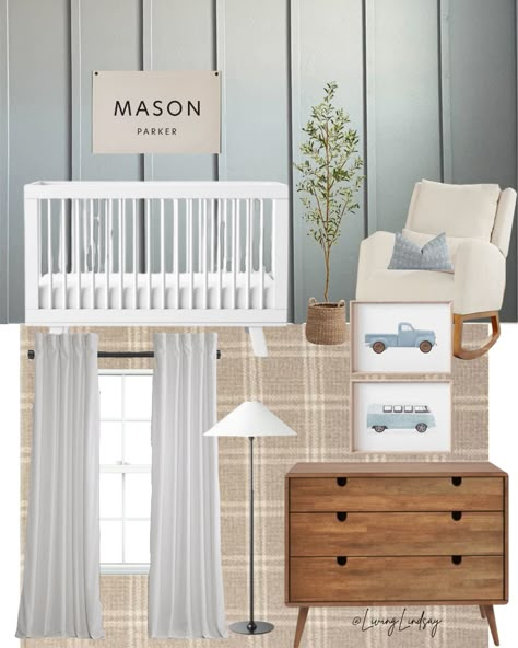 Iroomy Wooden Rocking Chair … curated on LTK Blue White And Brown Nursery, Blue Boy Nursery Ideas, Boy Nursery Ideas Blue, Blue Boy Nursery, Blue Baby Boy Nursery, Nursery 2024, Twin Boys Nursery, Baby Blue Nursery, Brown Nursery