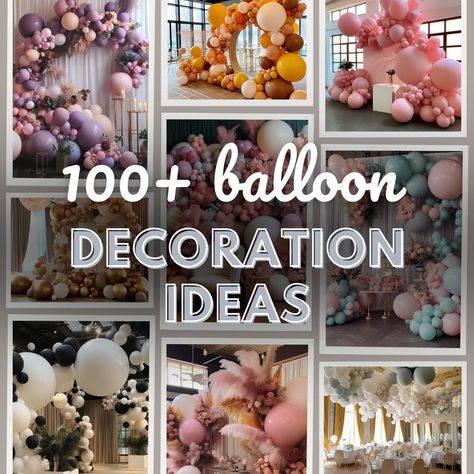 Welcome Home Balloons Ideas, Standing Balloon Decorations, Balloon Columns Ideas, Decoration With Balloons, Business Balloons, Balloon Decor Ideas, Simple Balloon Decoration, Balloon Table Centerpieces, Column Ideas