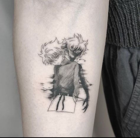 Mob Tattoo, Graphical Art, Hunter Tattoo, X Tattoo, Manga Tattoo, One Piece Tattoos, Perfect Tattoo, Pieces Tattoo, Anime Tattoo