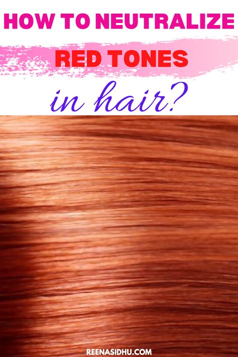 You may be surprised to learn that everyone has red color in their hair. Everyone, especially blondes, can do it. Some people dislike it, however. In this article, we'll teach you all you need to know about dealing with annoying red tones in your hair. Toner For Red Orange Hair, Brassy Red Hair, Red Roots Hair, Light Red Hair, Red Orange Hair, How To Darken Hair, Red Roots, Color Correction Hair, Red Hair Looks