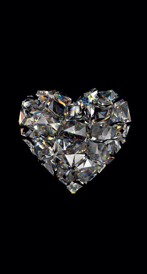 Heart Wallpapers, Diamond Wallpaper, Watch Wallpaper, Apple Watch Wallpaper, Airbrush Art, Glitter Wallpaper, Apple Watch Faces, Heart Shaped Diamond, Iphone Backgrounds