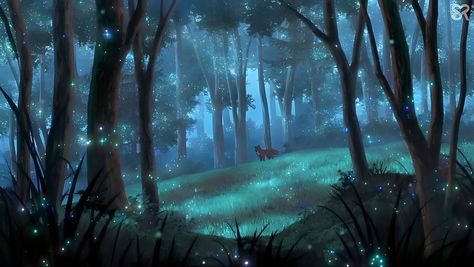 Mystic forest, magical forest, mysterious forest, glowing forest, glowing aura, forest aura, mystic atmosphere, magic atmosphere, magic forest with a fox, aesthetics forest Glowing Aura, Mystic Forest, Mysterious Forest, Cityscape Wallpaper, Forest Mural, Episode Backgrounds, Forest Background, Scenery Background, Landscape Concept