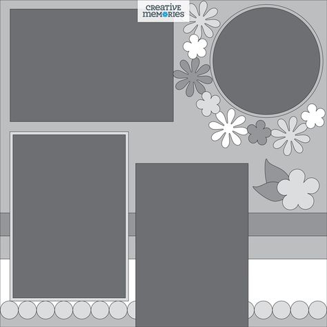 Scrapbook Embellishments Diy, Scrapbook Generation, Memory Projects, Picture Layouts, Creative Memories Scrapbooking, Scrapbooking Sketches, Scrapbook Layout Sketches, Multi Photo, Memory Scrapbook