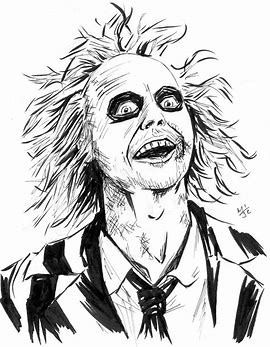 beetlejuice coloring pages for adults - Search Images Bettle Juice Drawings, Beetlejuice Drawing Ideas, Tim Burton Art Drawings, Beetlejuice Art Drawings, Beetlejuice Drawing Easy, Beetlejuice Sketch, Beetlejuice Drawings, Beetle Juice Drawing, Beetle Juice Art