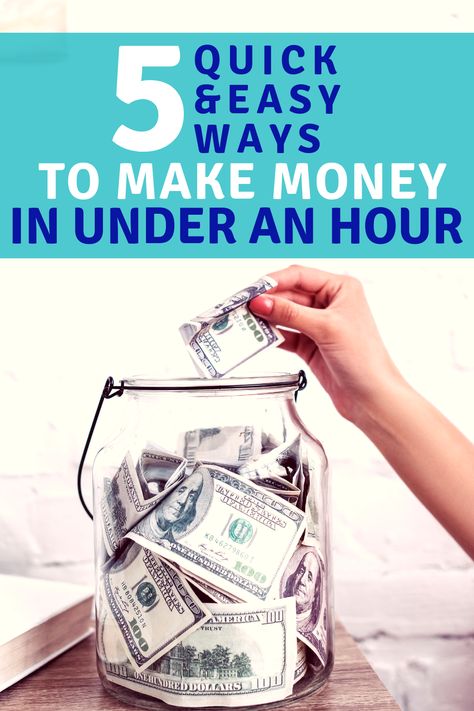 Looking to make money fast? These five quick money making ideas are relatively easy to do and don't require you to be chained to a desk and can be done in less than 1 hour. Savings Plans, Budgeting Ideas, Managing Money, Make Quick Money, 0 Interest, Colorful Outfits, Money Saving Plan, Money Ideas, Quick Money