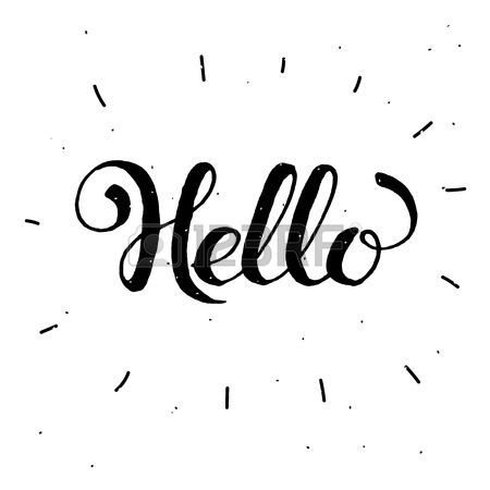 Hello Word, Calligraphy Modern, Wave Goodbye, Hello You, Social Media Posts, Android Wallpaper, Life Is Beautiful, Say Hello, Hand Lettering