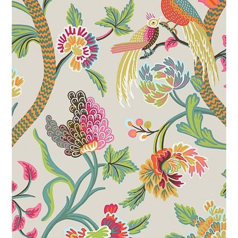 Thibaut wallpaper bathroom