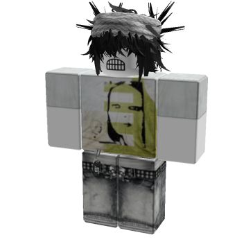 Creepy Roblox Avatar, Creepy Cute Roblox Fits, Roblox Emo Blocky Fits, Roblox R6 Masc Fits, Emo Fits Roblox R6, Creepy Skin, Goth Roblox Avatars, Avatar Theme, Funny Happy Birthday Song