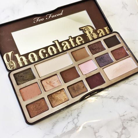 Too Faced Chocolate Bar, Bar Palette, Chocolate Bar Palette, Too Faced Chocolate, Makeup Favorites, Favorite Makeup Products, Eye Shadow Palette, Beauty Inside, Rewards Program