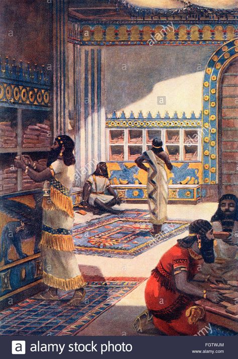 Famous Library, Ancient Library, Ancient Babylon, Epic Of Gilgamesh, Ancient Near East, Ancient Persia, Ancient Mesopotamia, Historical Facts, Interesting History