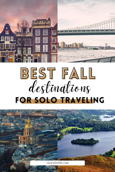 Fall Travel Destinations, Fall Destinations, October Travel, Solo Vacation, Solo Traveling, Winter Sets, Autumn Travel, Time To Travel, Backpacking Europe