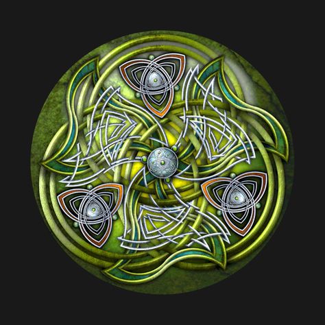 Check out this awesome 'Green+Celtic+Knotwork+Shield' design on @TeePublic! Irish Aesthetic, Pagan Tattoo, Green Shield, Celtic Artwork, Medieval Shields, Irish Tattoos, Celtic Knot Designs, Celtic Patterns, Pentacles