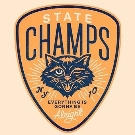 By @staybold State Champs Band, Calligraphy Designs, Sports Branding, State Champs, Lettering Calligraphy, Up North, Calligraphy Design, Painting Digital, Badge Design