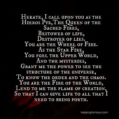 Crowley Quotes, Circle Casting, Lady Hecate, Goddess Hekate, Witch Woman, Witchy Quotes, Hecate Goddess, Willow And Sage, Structure Of The Universe