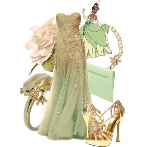 Tiana Wedding, Princess Tiana Birthday Party, Disney Character Outfits, Tiana Dress, Princess Inspired Outfits, Disney Princess Wedding, Disney Wear, Princesa Tiana, Disney Princess Tiana