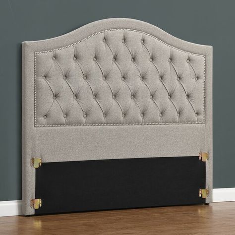 You'll love the Huling Upholstered Headboard at Wayfair.co.uk - Great Deals on all Furniture products. Enjoy free delivery over £40 to most of the UK, even for big stuff. Grey Headboard, Ottoman Bed, Beds & Bed Frames, Grey Bedding, Luxury Linen, Upholstered Headboard, Headboards, Nailhead Trim, Double Beds